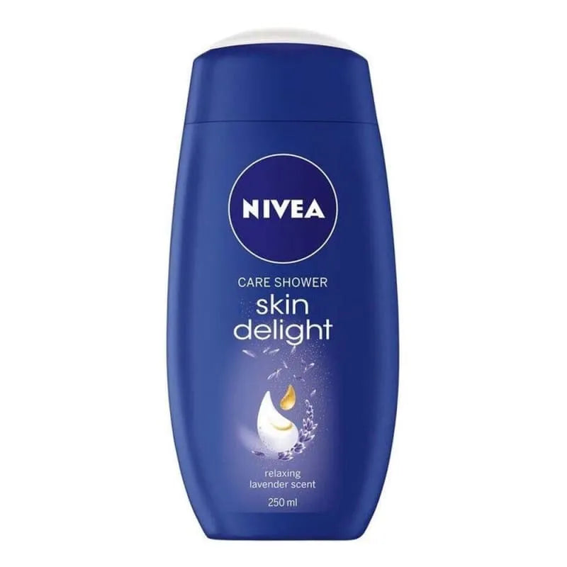 3x Nivea Skin Delight Lavendel Douchecrème 250ml -