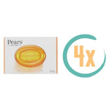 4x Pears Zeep Transparant 125gr - Zeepstuk