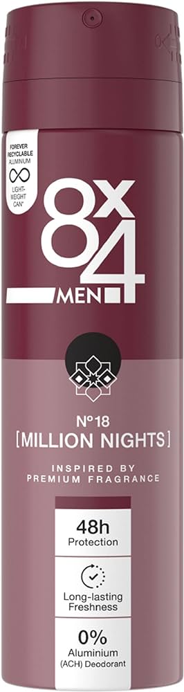 8x4 Deospray MEN Voordeelpakket 3-Delig, VoordeligInslaan.nl