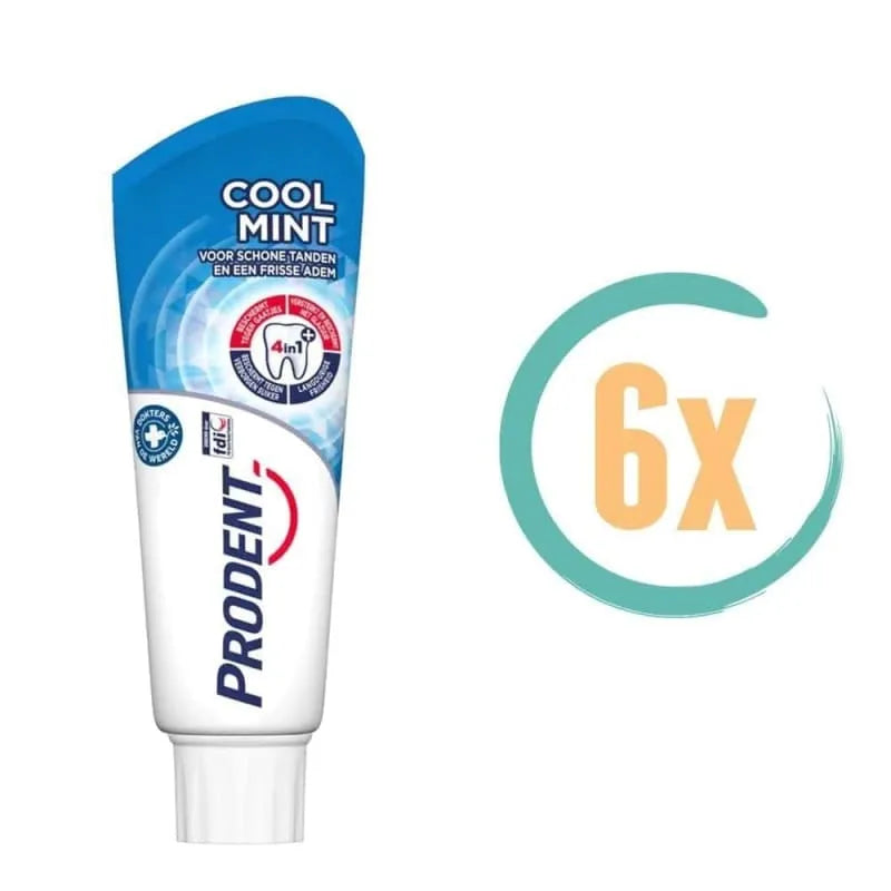 6x Prodent Cool Mint Tandpasta 75ml