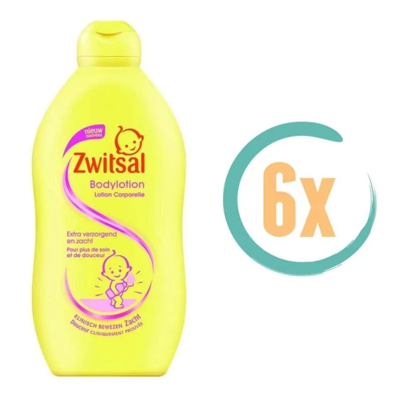 6x Zwitsal Bodylotion 400ml