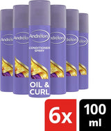 6x Andrelon Oil & Curl Conditioner Spray 100ml, VoordeligInslaan.nl