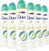 6x Dove Advanced Pear & Aloë Vera 72H Deospray 150ml