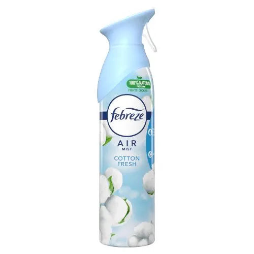 6x Febreze Cotton Fresh Luchtverfrisserspray 300ml