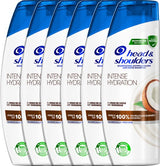 6x Head & Shoulders Intense Hydration Shampoo 285ml