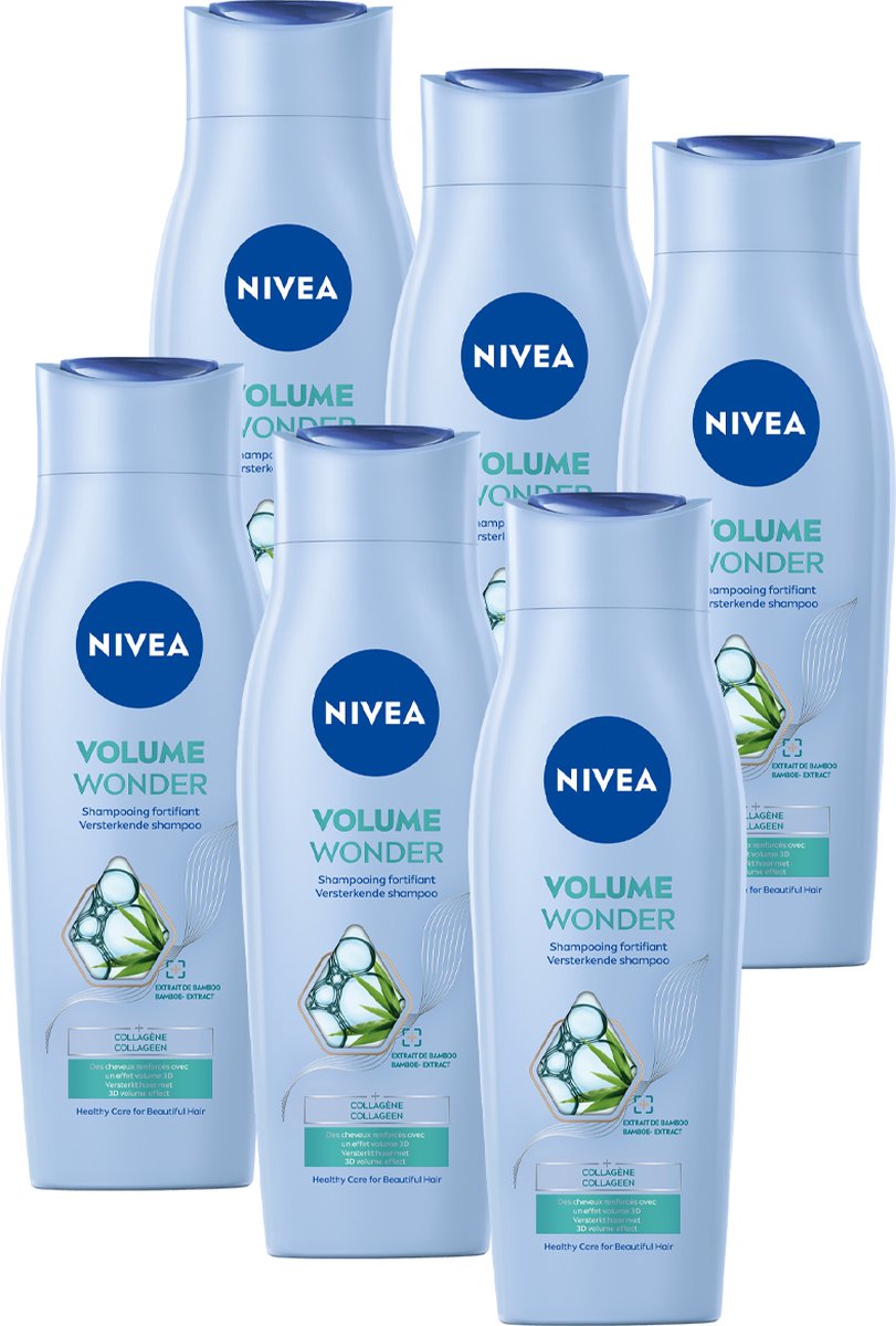 6x Nivea 2in1 Express Shampoo 250ml