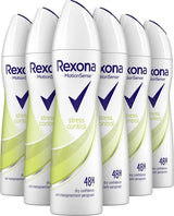 6x Rexona Stress Control Deospray 150ml