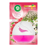 4x Airwick Magnolia & Raspberry Decosphere Luchtverfrisser 75ml