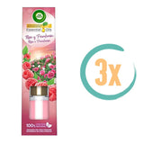 3x Airwick Rose & Raspberry Geurstokjes 40ml, VoordeligInslaan.nl