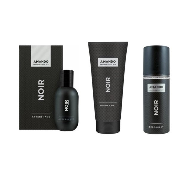 Amando Noir Douche Voordeelpakket 3-Delig