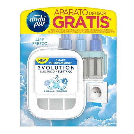 Ambi Pur 3Volution Houder & Navulling Air Fresh, VoordeligInslaan.nl