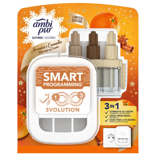 Ambi Pur 3Volution Houder & Navulling Orange & Cinnamon