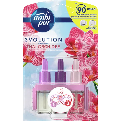 4x Ambi Pur 3Volution Navulling Thai Orchidee 20ml