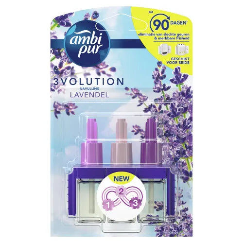 5x Ambi Pur 3volution Lavendel Navulling 20ml