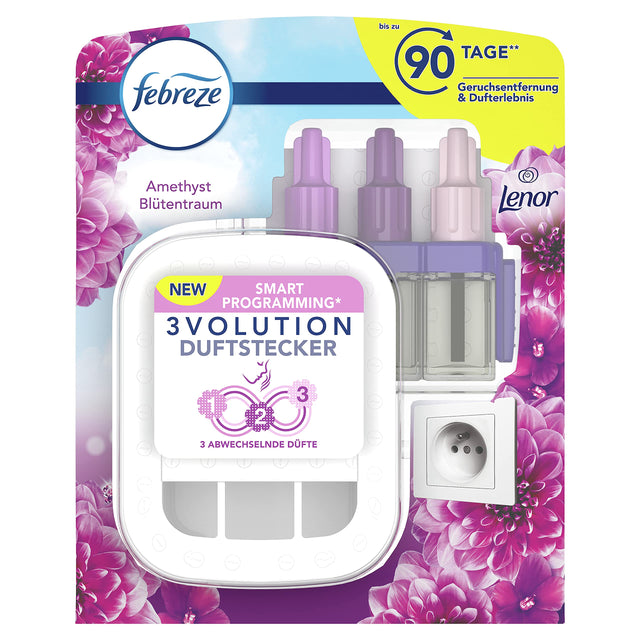 Ambi Pur Febreze 3Volution Houder & Navulling Amethyst, VoordeligInslaan.nl