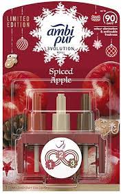 4x Ambi Pur 3Volution Navulling Spiced Apple 20ml