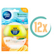 12x Ambi Pur Lemon & Mandarin Toiletblok 55ml, VoordeligInslaan.nl