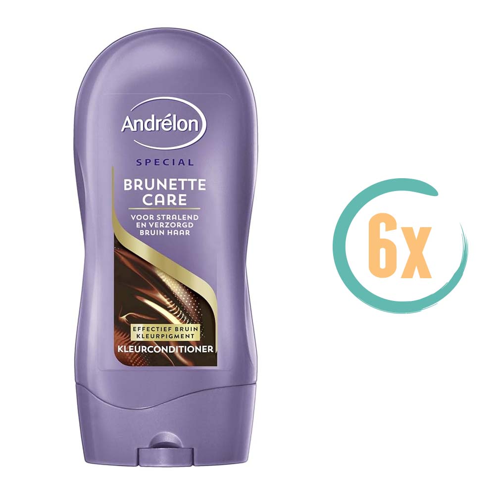 6x Andrelon Brunette Care Conditioner 300ml