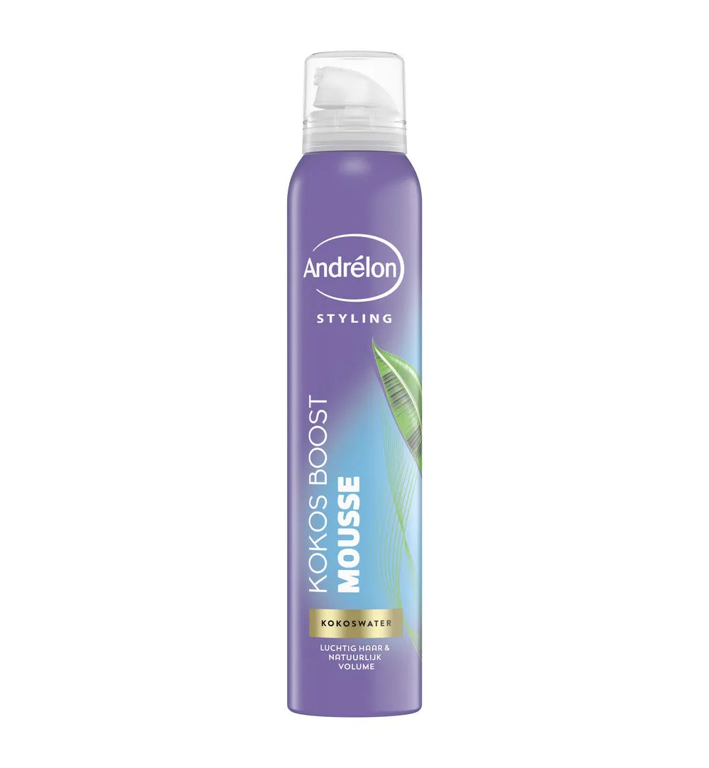 6x Andrelon Kokos Boost Haarmousse 200ml