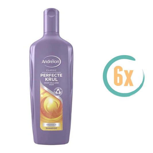 6x Andrelon Perfecte Krul Shampoo 300ml