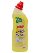 6x At Home Clean Toiletreiniger Lemon Power 750ml, VoordeligInslaan.nl