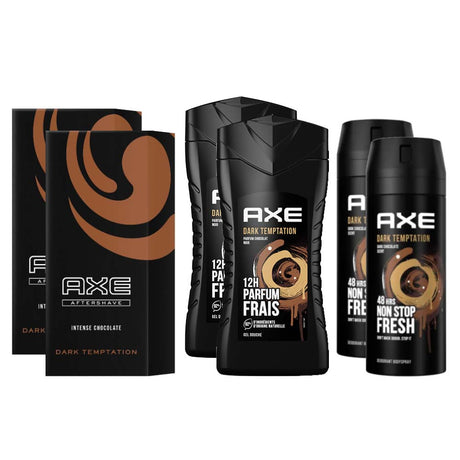 Axe Dark Temptation Voordeelpakket 6-delig, VoordeligInslaan.nl