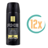 12x Axe Gold Deospray 150ml, VoordeligInslaan.nl