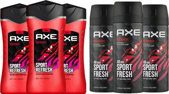 Axe Recharge Voordeelpakket 6-Delig