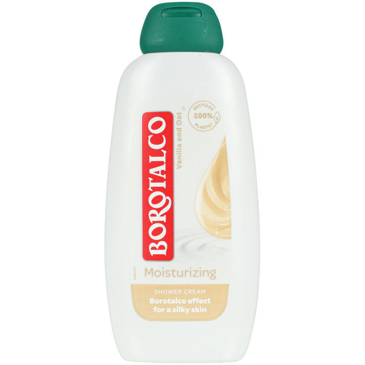 6x Borotalco Moisturizing Vanilla and Oat Douchegel 250ml