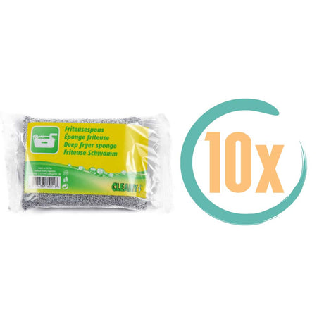 10x Cleany Friteusespons, VoordeligInslaan.nl