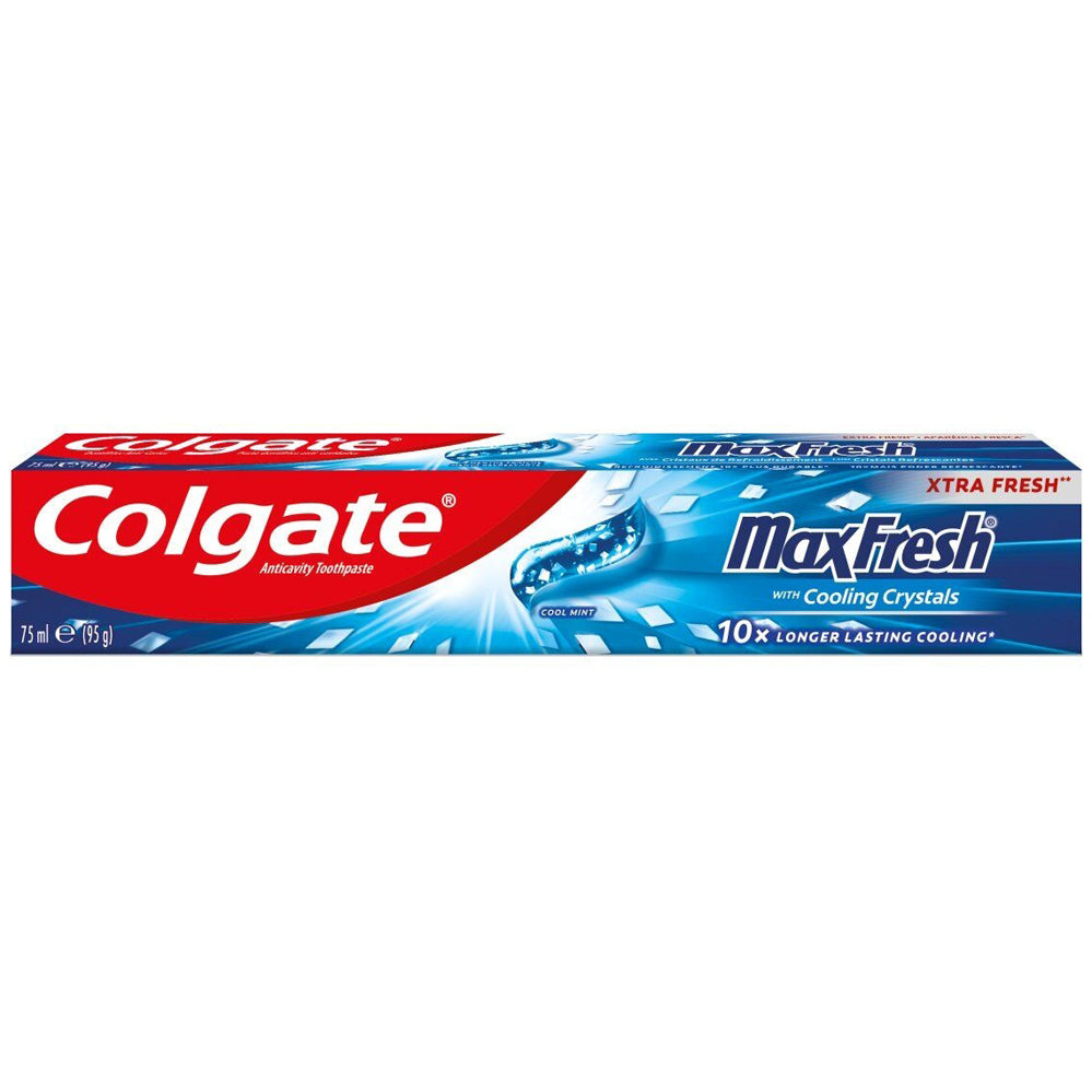 12x Colgate Max Fresh Tandpasta Cooling Crystals 100ml