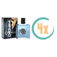 4x Denim Black Aftershave 100ml, VoordeligInslaan.nl