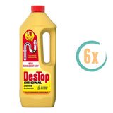 6x DesTop Vloeibare Afvoerontstopper 1L