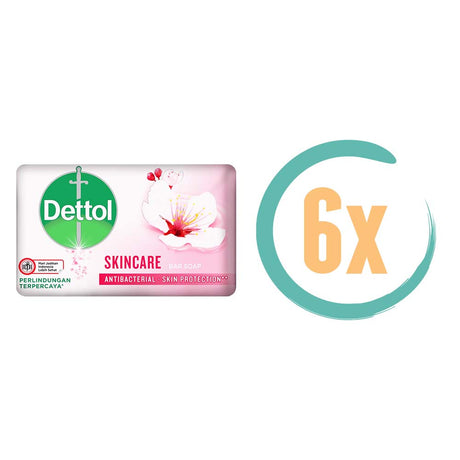 6x Dettol Sakura Blossom Zeepstuk 100gr, VoordeligInslaan.nl