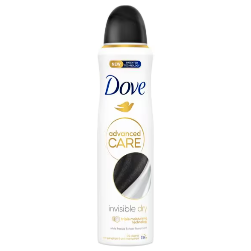 6x Dove Advanced Care Invisible Dry 72H Deospray 150ml