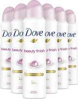 6x Dove Beauty Finish Deospray 150ml, VoordeligInslaan.nl