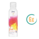 6x Dove Glow Shower & Shave Foam 200ml