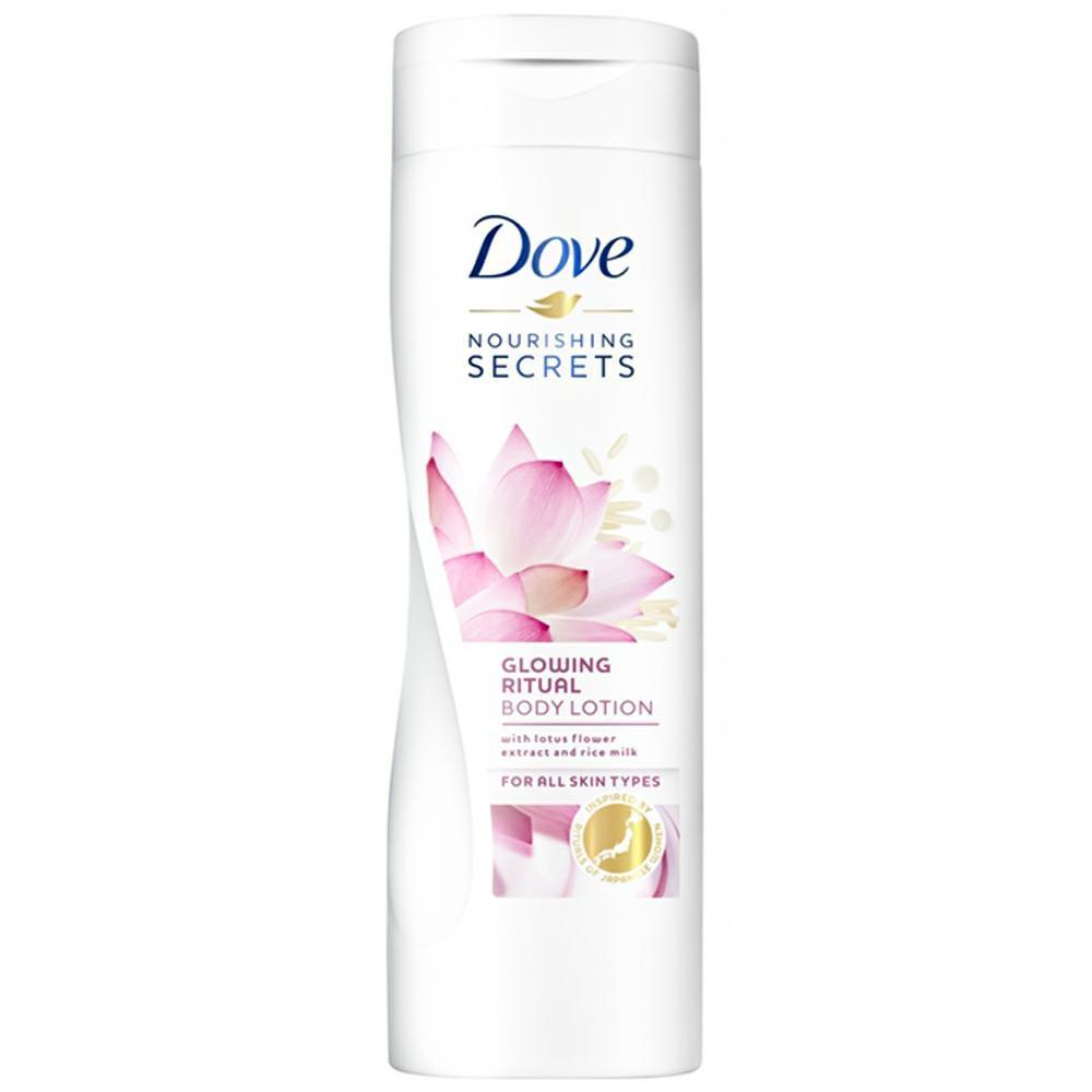 6x Dove Glowing Bodylotion 400ml, VoordeligInslaan.nl