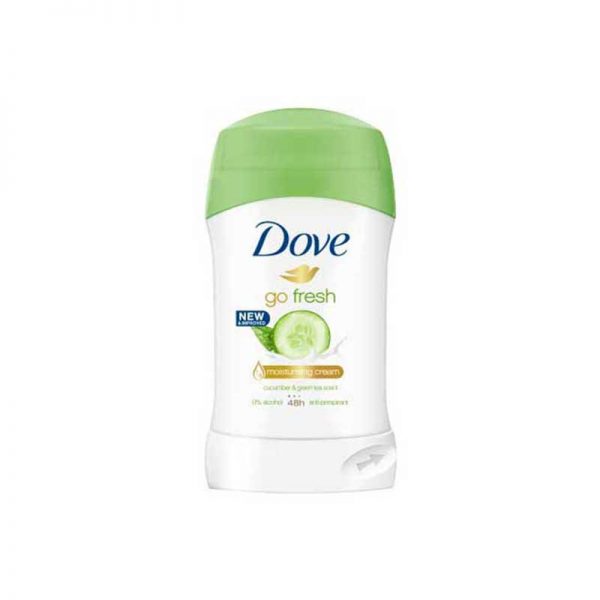 3x Dove Go Fresh Komkommer Deostick 40ml, VoordeligInslaan.nl