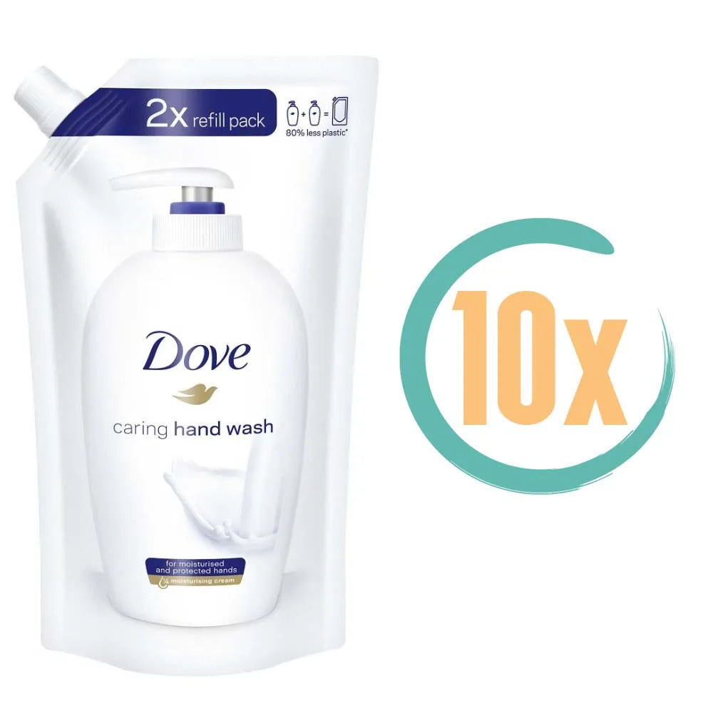 10x Dove Original Handzeep Navulling 500ml, VoordeligInslaan.nl