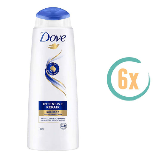 6x Dove Intensive Repair Shampoo 400ml