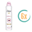 6x Dove Invisible Care Deospray 250ml, VoordeligInslaan.nl