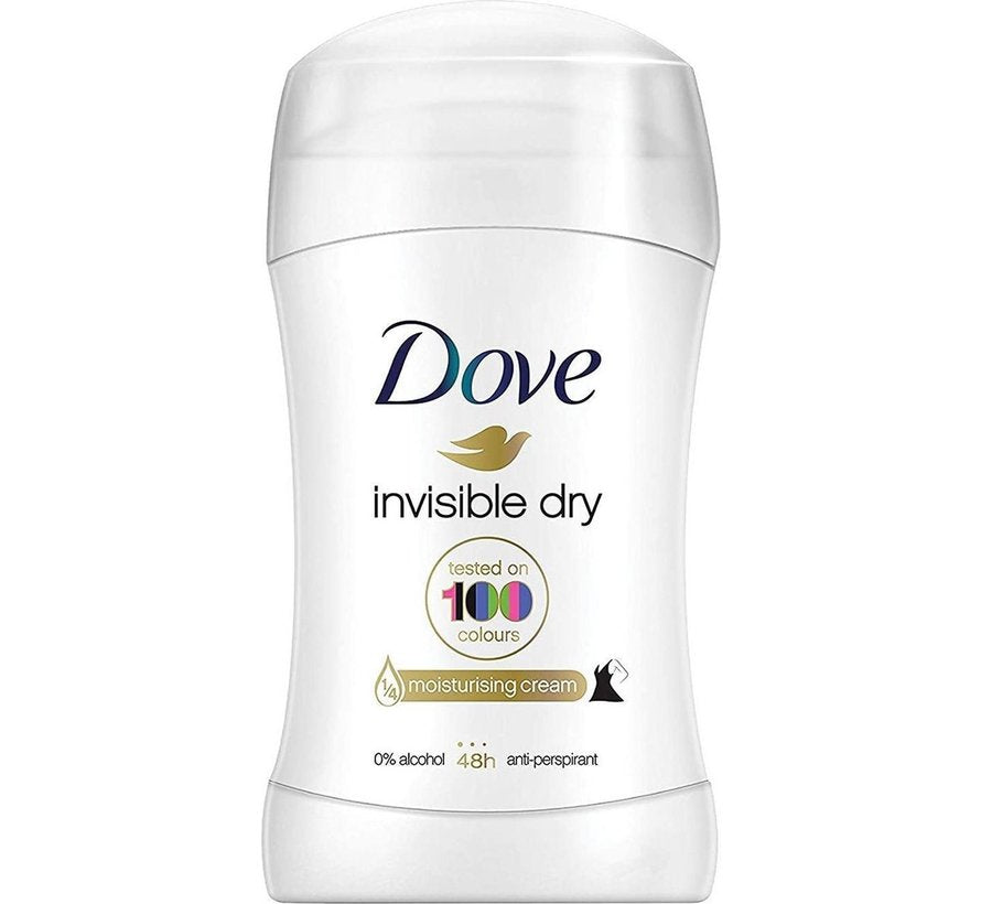 6x Dove Invisible Dry Deostick 40ml, VoordeligInslaan.nl