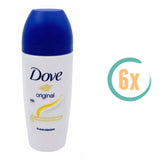 6x Dove Original 48h Deoroller 50ml