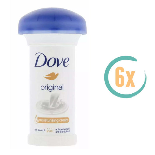 6x Dove Original Deostick 50ml