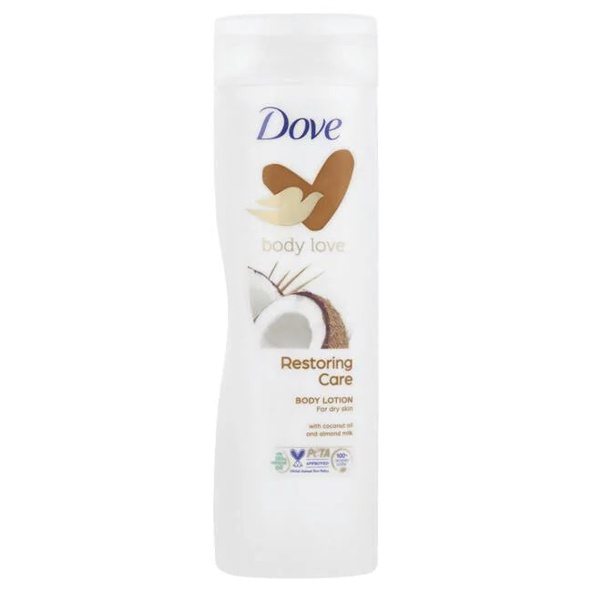 6x Dove Restoring Ritual Bodylotion Kokos en Amandel 400ml, VoordeligInslaan.nl