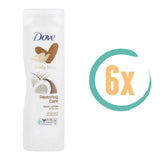 6x Dove Restoring Ritual Bodylotion Kokos en Amandel 400ml, VoordeligInslaan.nl