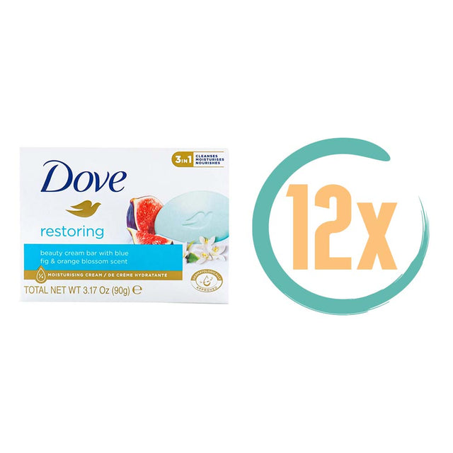 12x Dove Restoring Cream Bar 90gr, VoordeligInslaan.nl