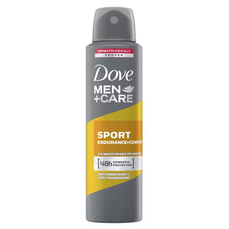 6x Dove Sport Endurance & Comfort Deospray 150ml