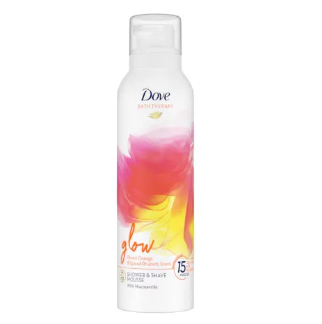 6x Dove Glow Shower & Shave Foam 200ml